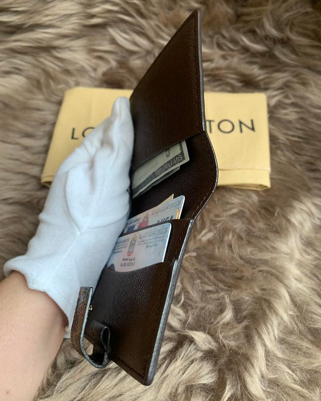 Louis Vuitton Mini Agenda Damier Ebene (Card Holder )