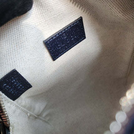 Gucci Beige/Navy Blue GG Supreme