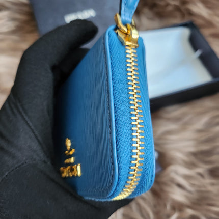 Prada Zip Aroud Coin Purse
