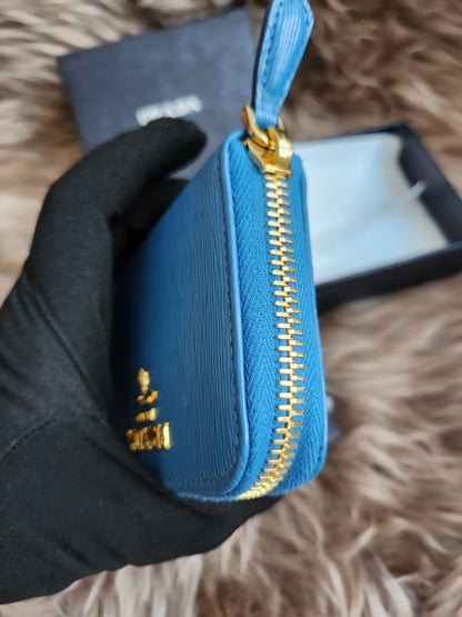 Prada Zip Aroud Coin Purse