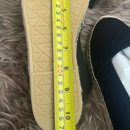 Prada Black Espadrille 7 Mens