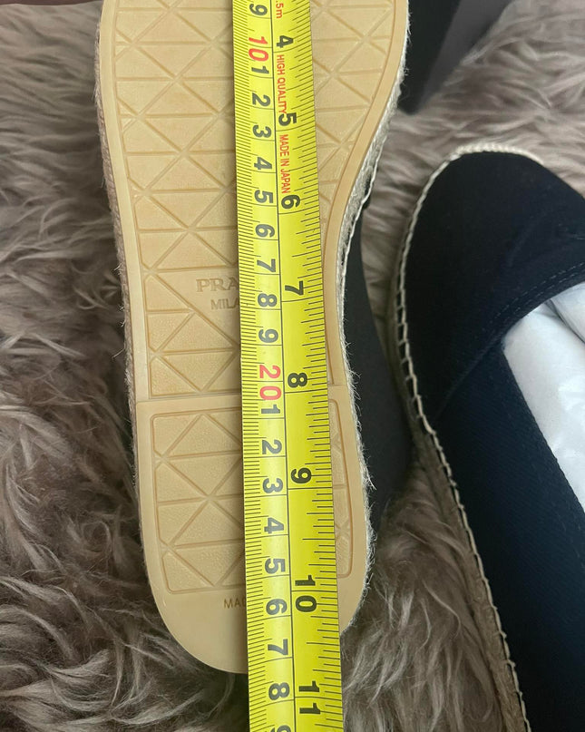 Prada Black Espadrille 7 Mens