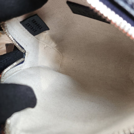 Gucci Beige/Navy Blue GG Supreme