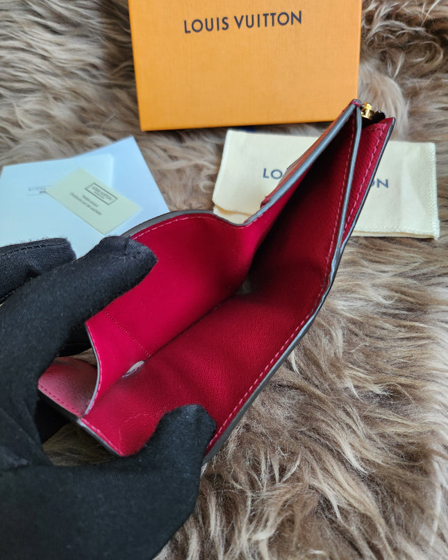 LOUIS VUITTON Monogram Zoe Wallet Small