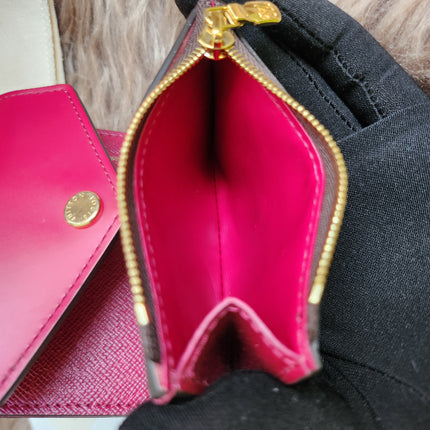 LOUIS VUITTON Monogram Zoe Wallet Small