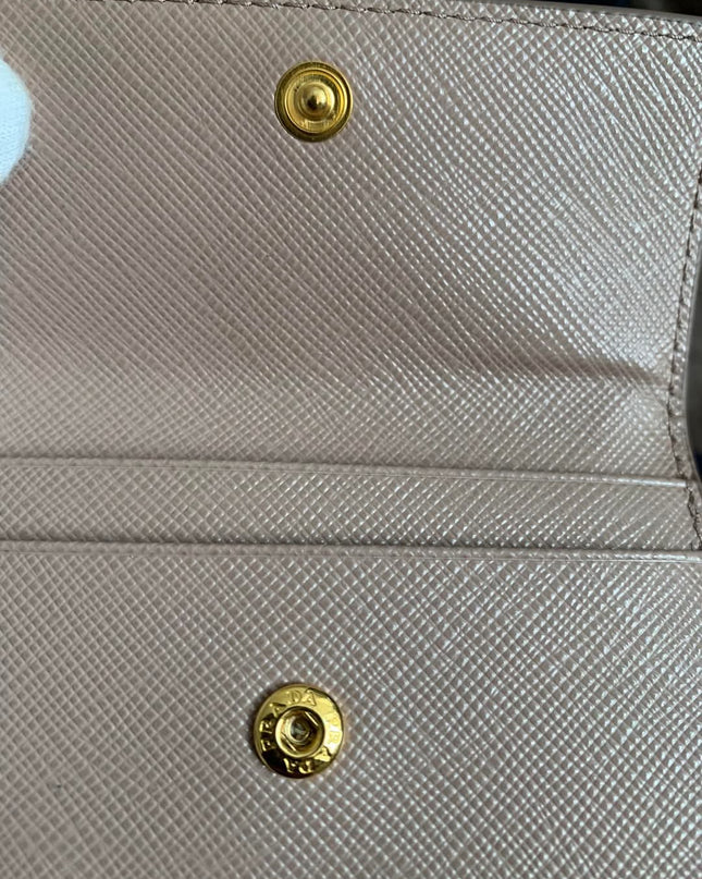 Prada Saffiano leather card holder