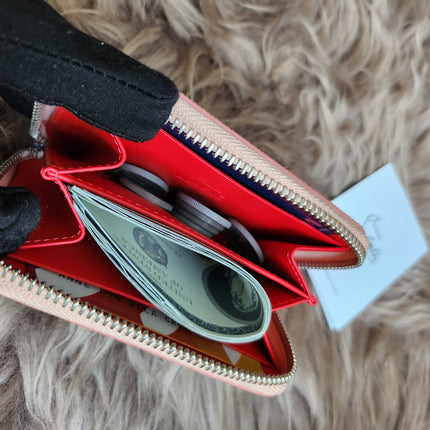 Christian Louboutin
Panettone Pearl Blue Denim Coin Purse