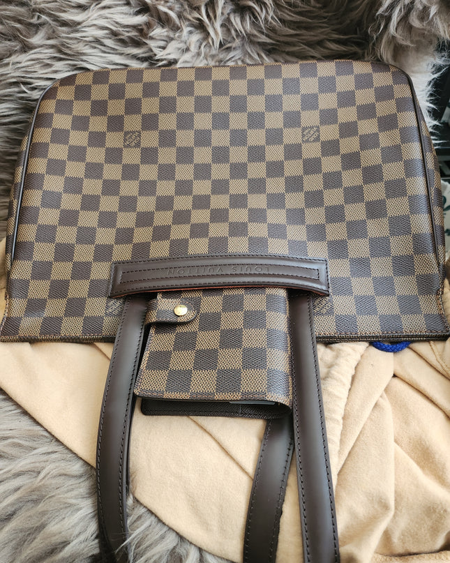 Louis Vuitton Damier Ebene Canvas Parioli PM Bag