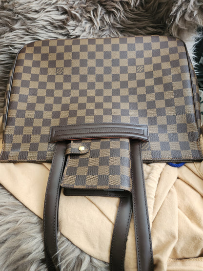 Louis Vuitton Damier Ebene Canvas Parioli PM Bag