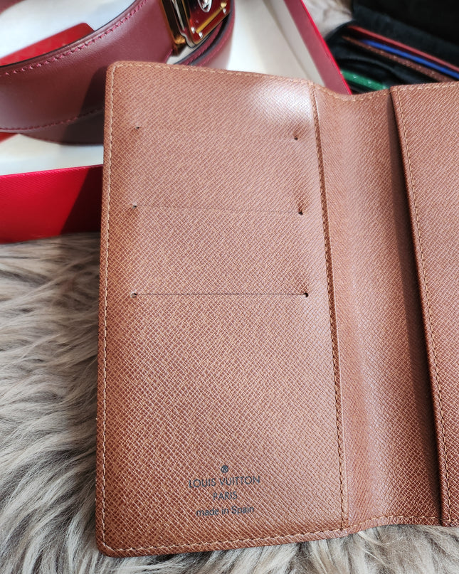 LOUIS VUITTON Agenda Pocket Monogram Canvas