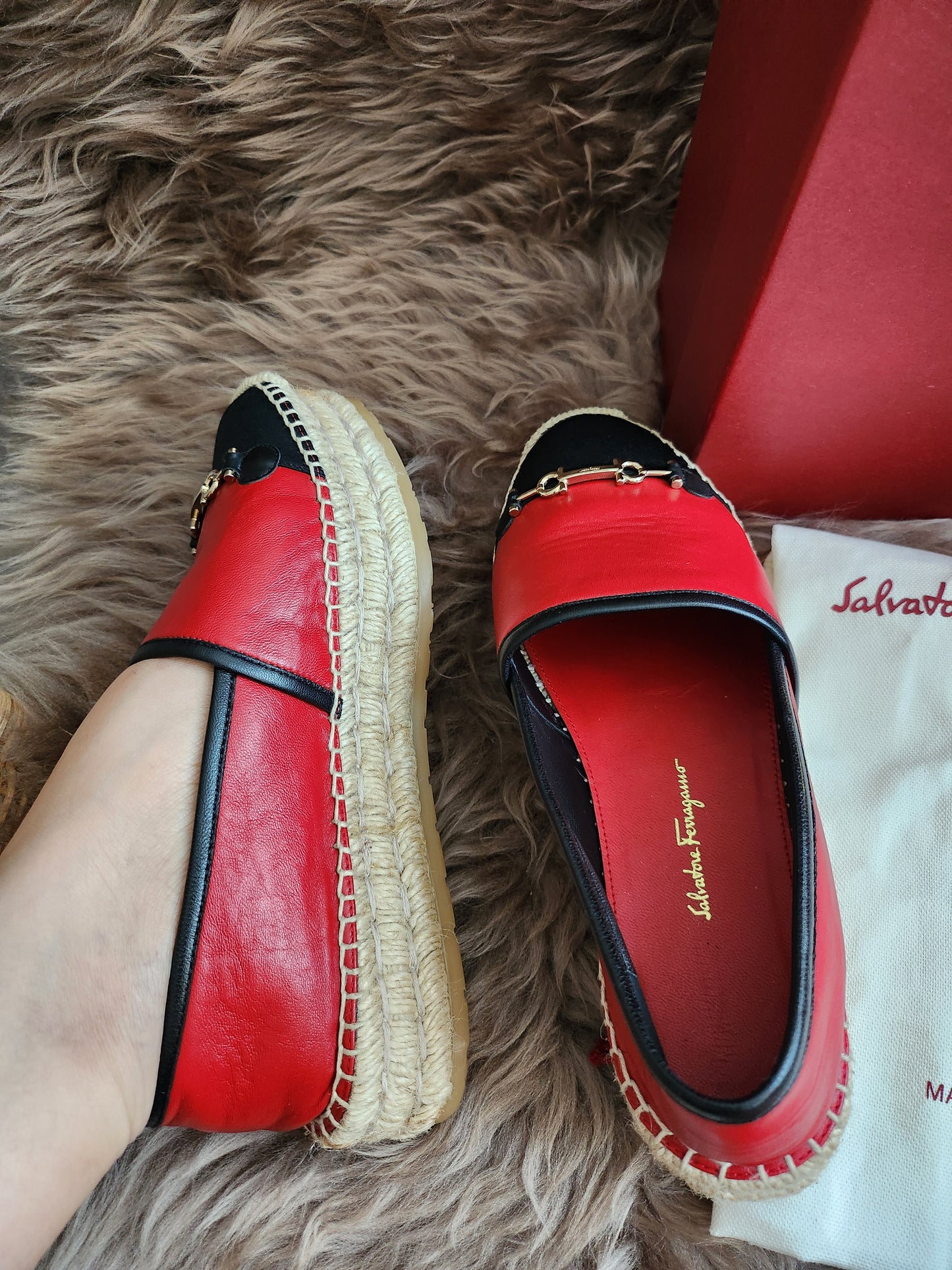 Salvatore Ferragamo Platform Espadrille 7