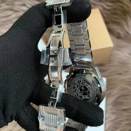 Versace
Greca Action Quartz Chronograph Stainless Steel Watch, 45mm