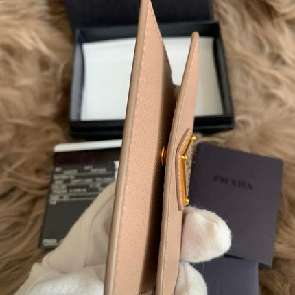 Prada Saffiano leather card holder
