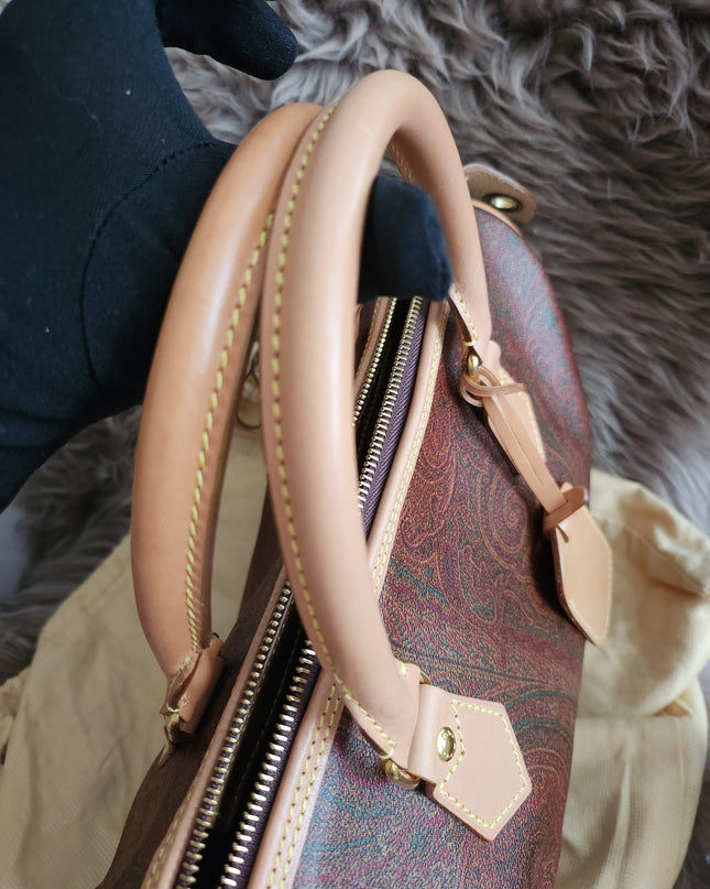 ETRO Paisley jacquard Boston bag