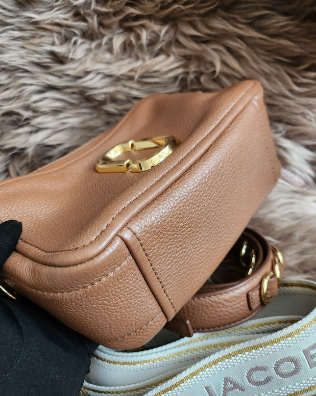 Marc Jacobs The Softshot 21 in Milk Chocolate calf leather Brown