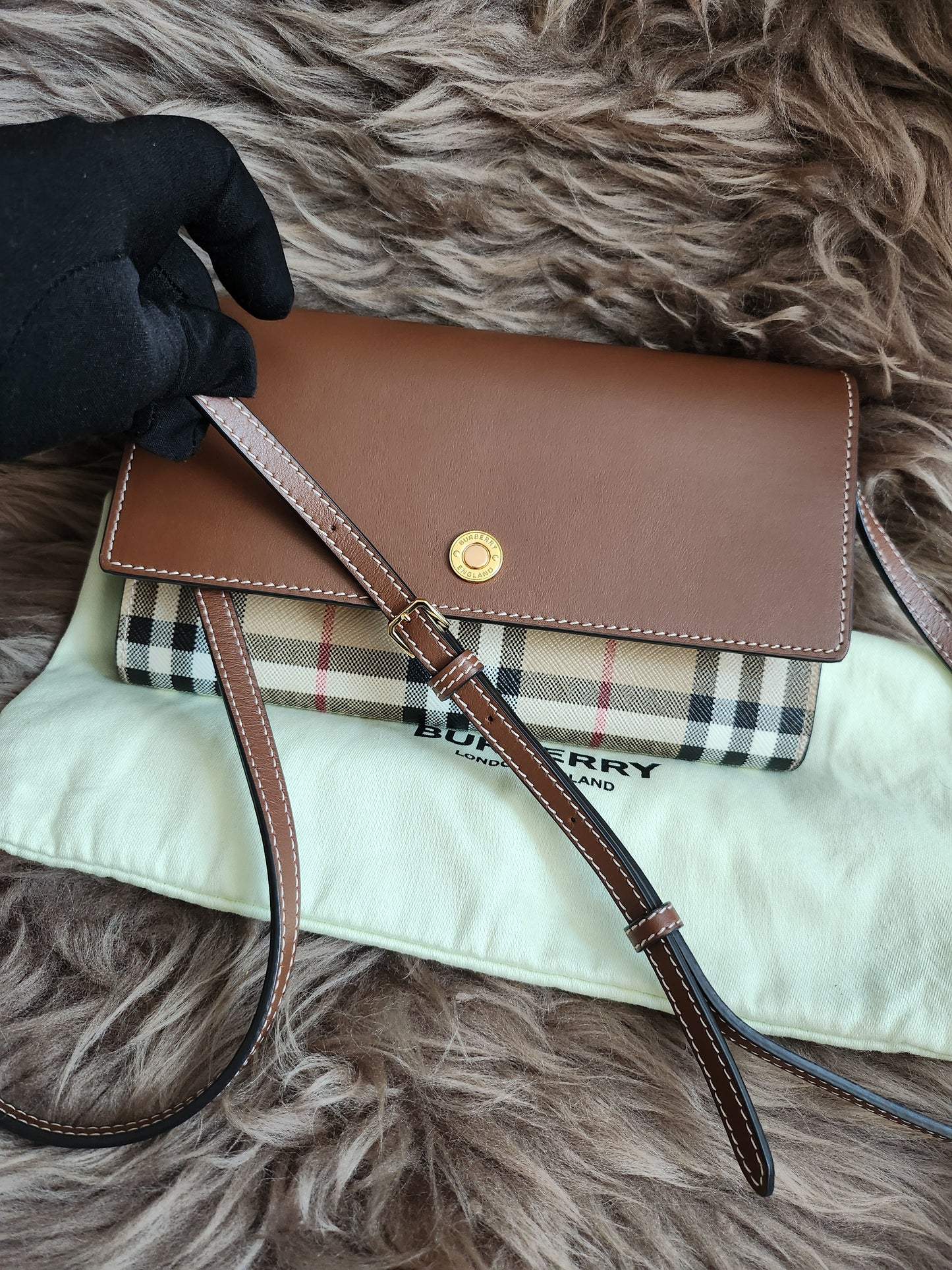 Burberry Vintage check wallet