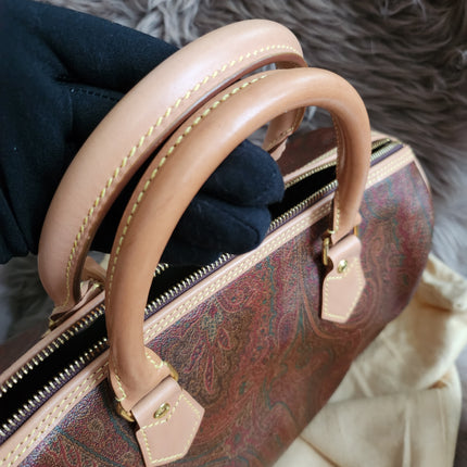 ETRO Paisley jacquard Boston bag