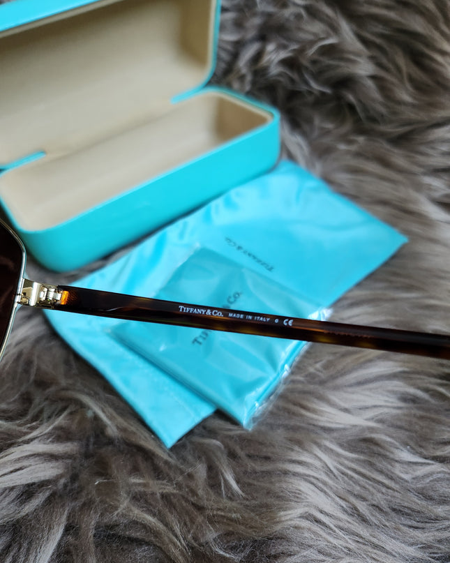 Tiffany & Co Pale Gold Gradient Blue Brown