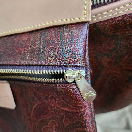 ETRO Paisley jacquard Boston bag