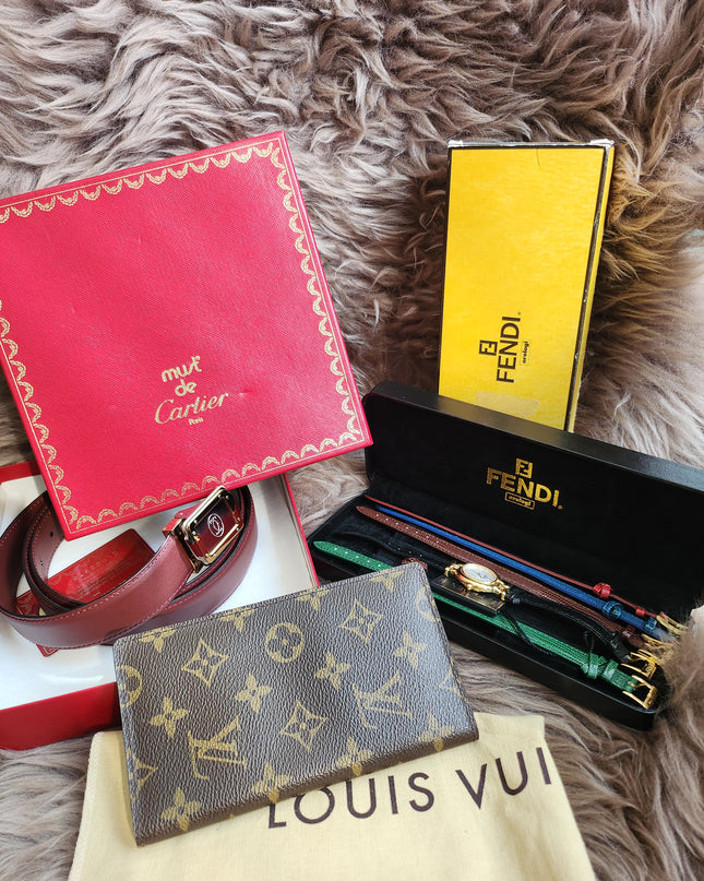 LOUIS VUITTON Agenda Pocket Monogram Canvas