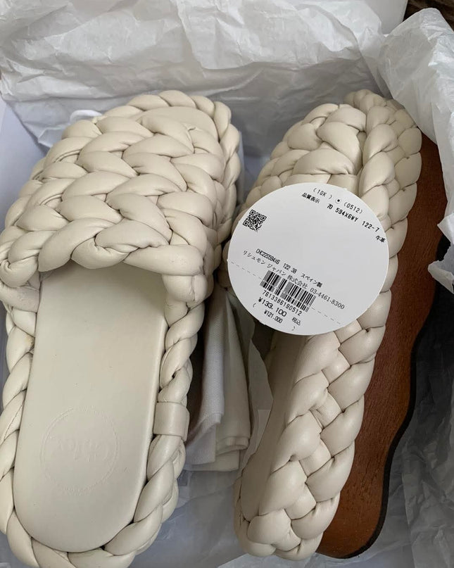 Chloe Braided Sandals 38