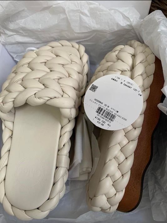 Chloe Braided Sandals 38