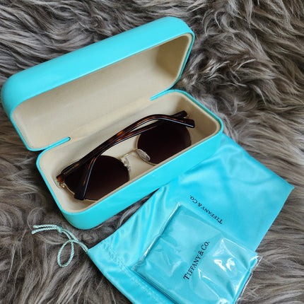 Tiffany & Co Pale Gold Gradient Blue Brown
