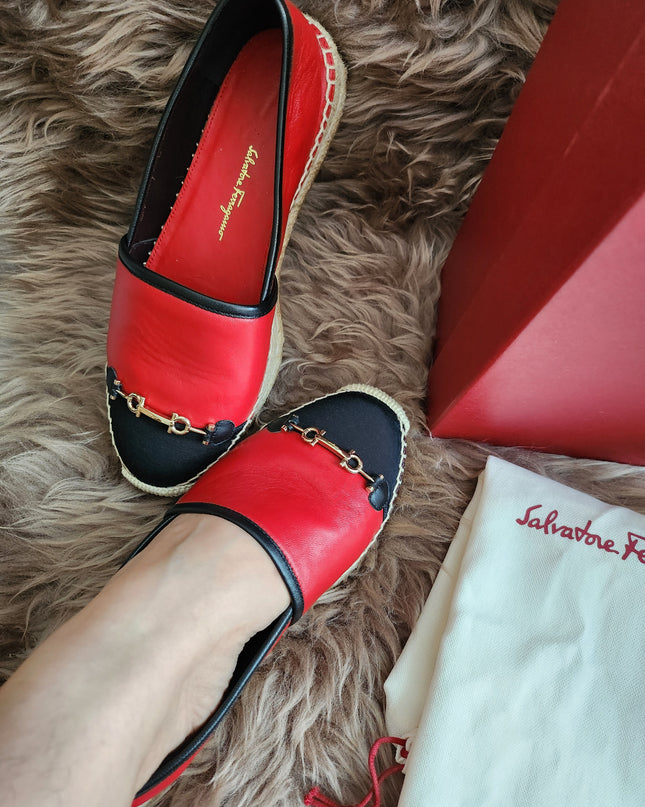 Salvatore Ferragamo Platform Espadrille 7