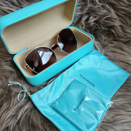 Tiffany & Co Pale Gold Gradient Blue Brown