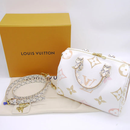 Preloved Authentic Louis Vuitton By the Pool Speedy Bandouliere 25 M22987 Boston Bag/Shoulder Bag