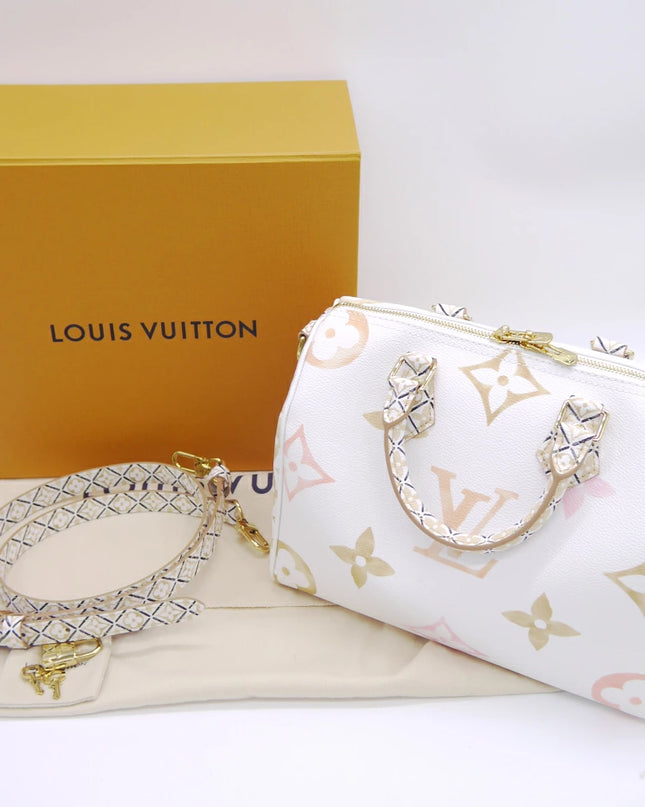 Preloved Authentic Louis Vuitton By the Pool Speedy Bandouliere 25 M22987 Boston Bag/Shoulder Bag