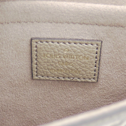 Preloved Authentic Louis Vuitton Pochette Felicie Monogram Empreinte Bicolor Tourterelle Creme